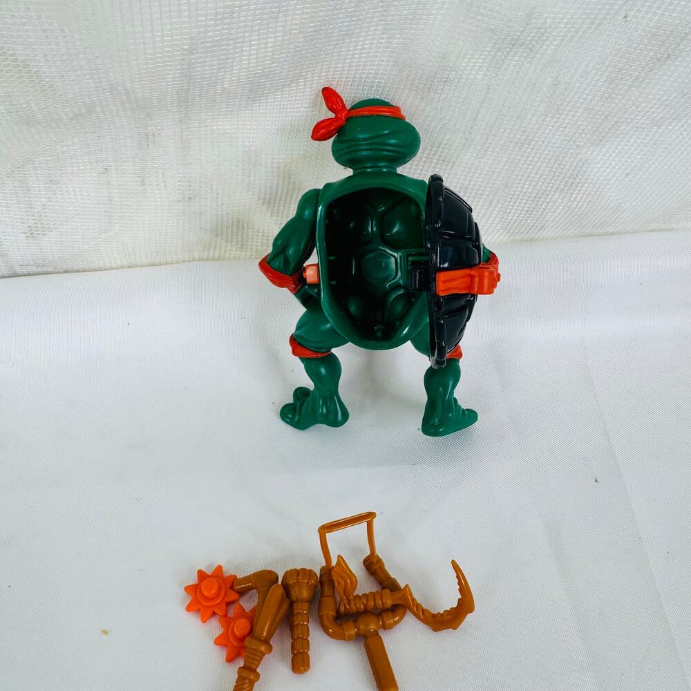 TMNT Michaelangelo, Storage Shell Incomplete Storage Shell‎ Ninja Turtles Loose - Picture 5 of 7